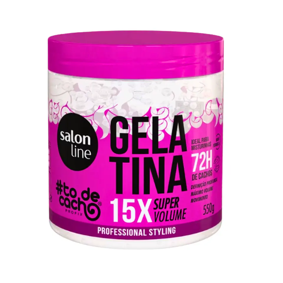 Gelatina Super Volumen Todecacho 550gr 1
