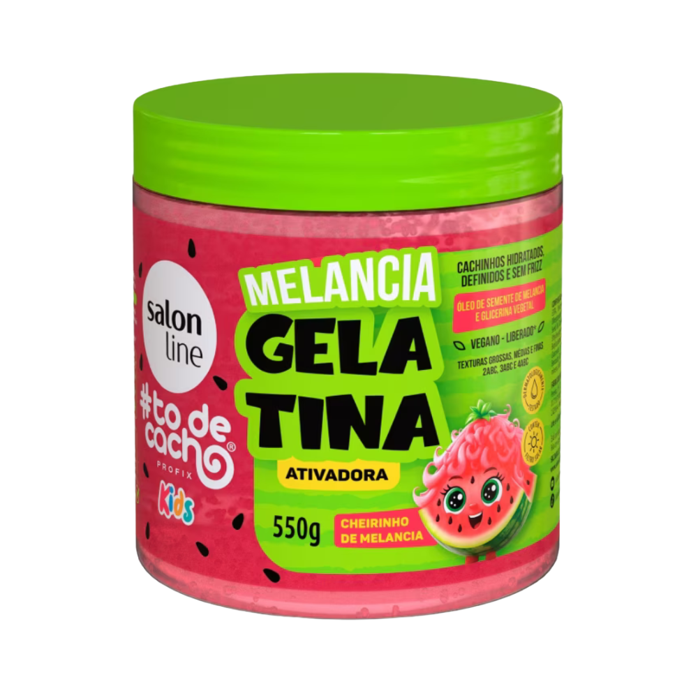 Gelatina Melancia activadora to de Cacho 550grs 1