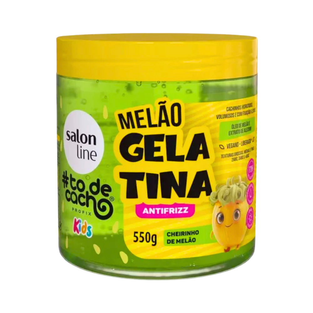 Gelatina Melao Anti Frizz to de Cacho 550g 1