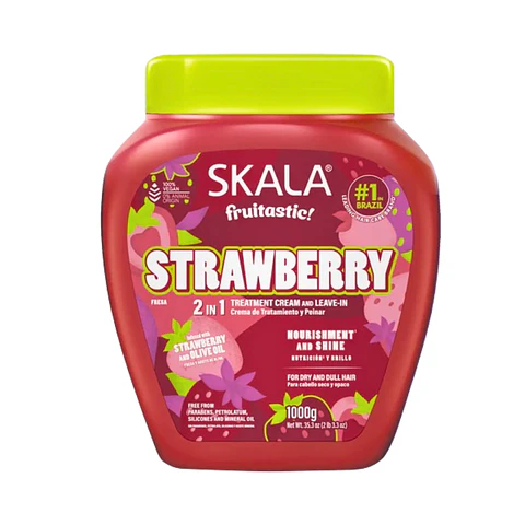 Mascara Capilar Morango Fresa (strawberry) 1kg