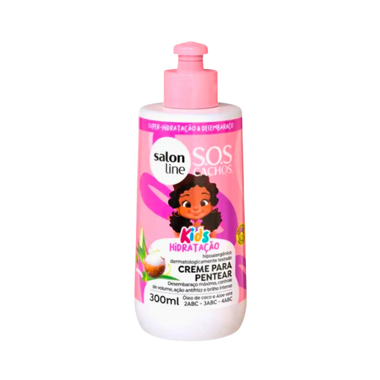 Crema de Peinar Hidratación Kids S.O.S Cachos 300ml 1