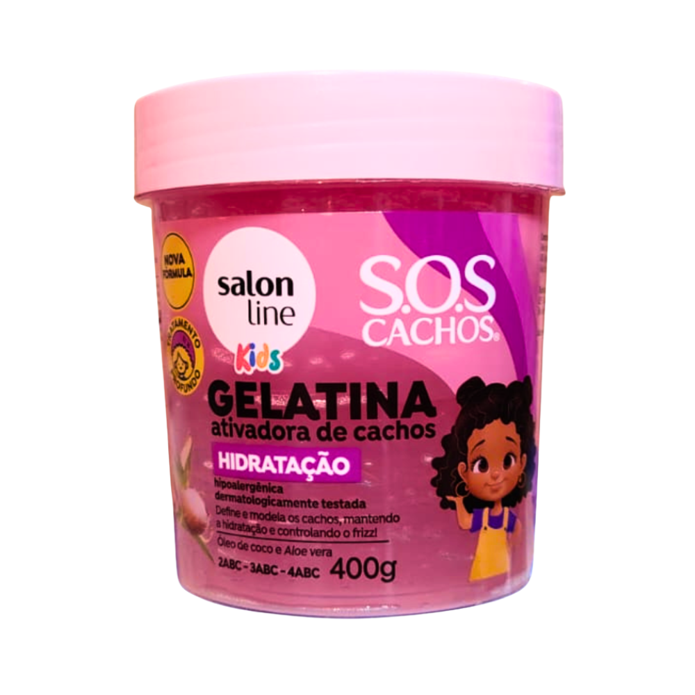 Gelatina Hidratacion Kids Salon Line 400G 1