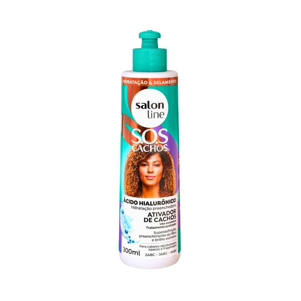 Activador De cachos Acido Hialuronico 300 Ml