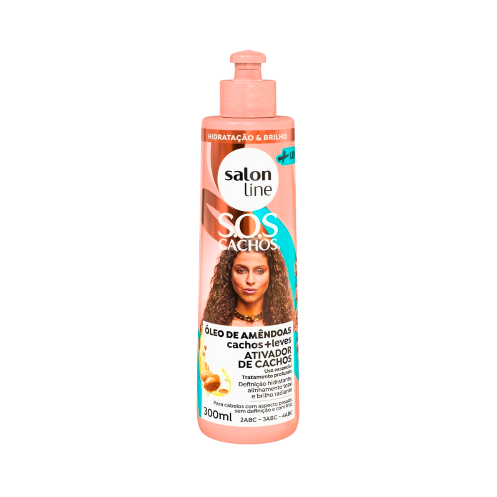 Activador de Rizos con Aceite de Almendras SOS Cachos 300ml