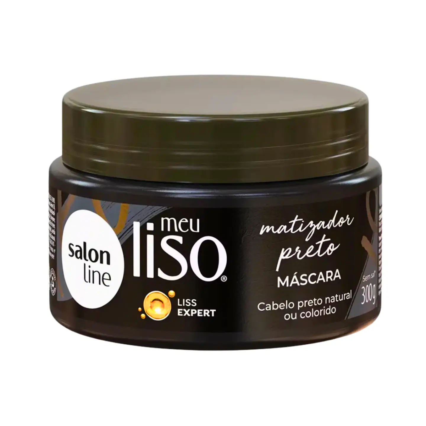 Máscara Matizador Preto Black meu liso 1