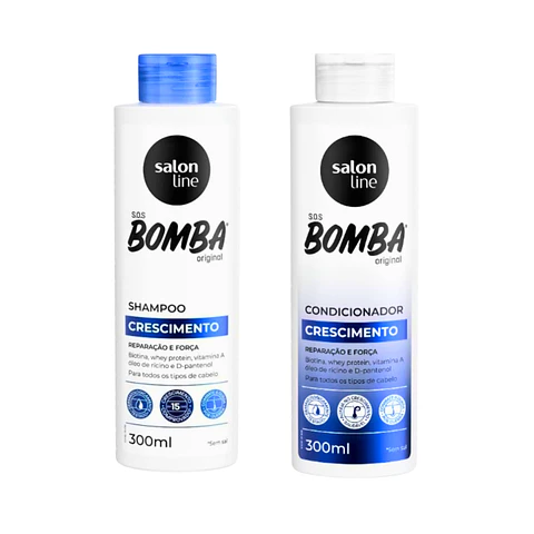 Pack shampoo + Acondicionador S.O.S Bomba Original Crecimiento