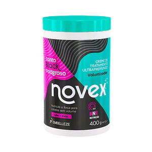 Crema de Tratamiento ultra Profundo Santo Black 400g