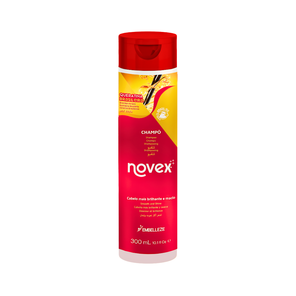 Shampoo Brazilian Keretin Para Cabellos Dañados 300ml 1