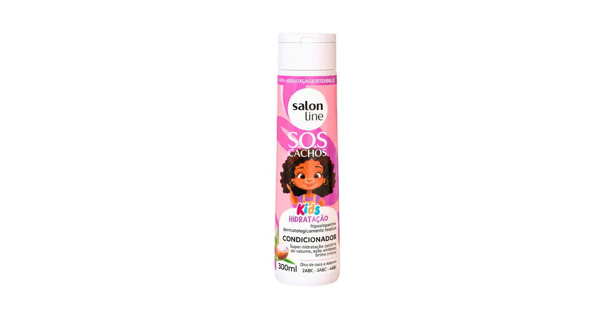 Shampoo sos cachos kids hidratación profunda 300ml