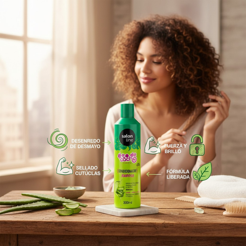 Acondicionador Babosa: Hidratación y Desenredo Extremo 300ml 3