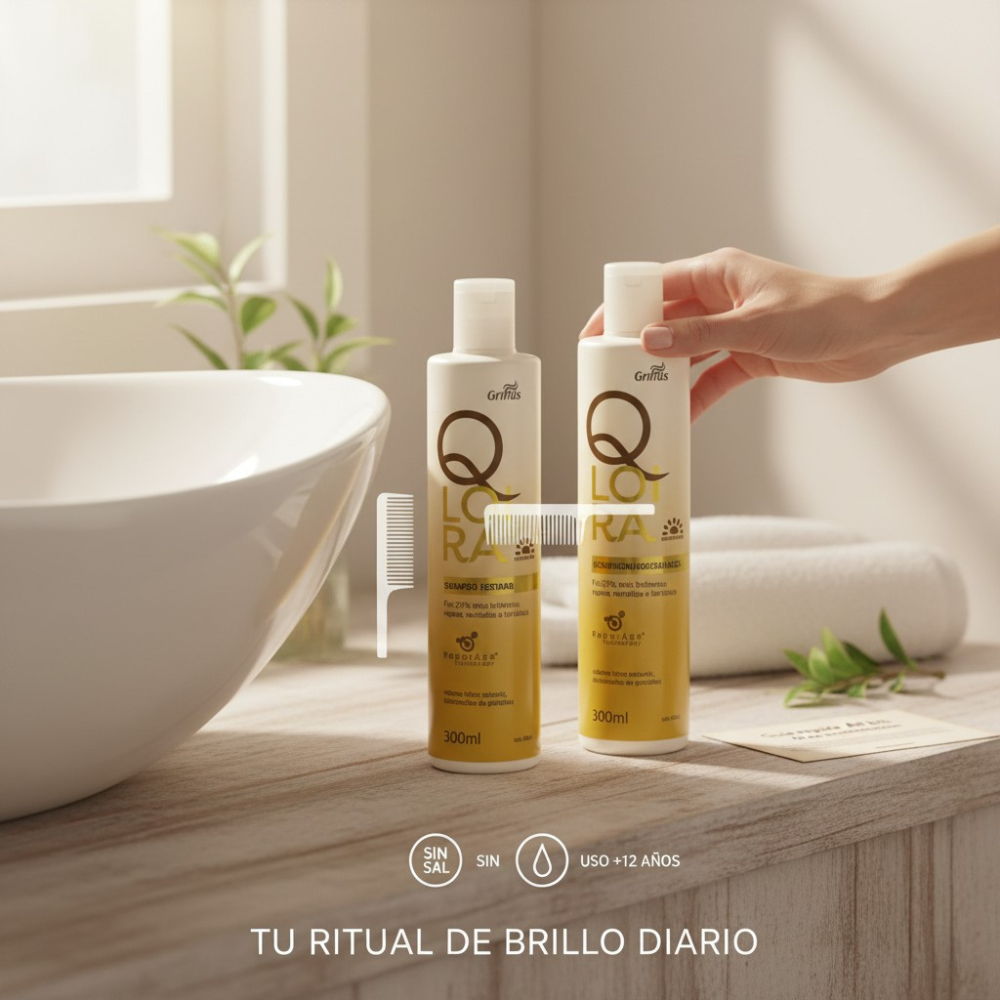Kit Restauración (Shampoo 300ml Acondicionador 300ml) 4