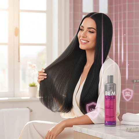 shampoo Bem Lisa Post-Alisado Nanocristalizacion 