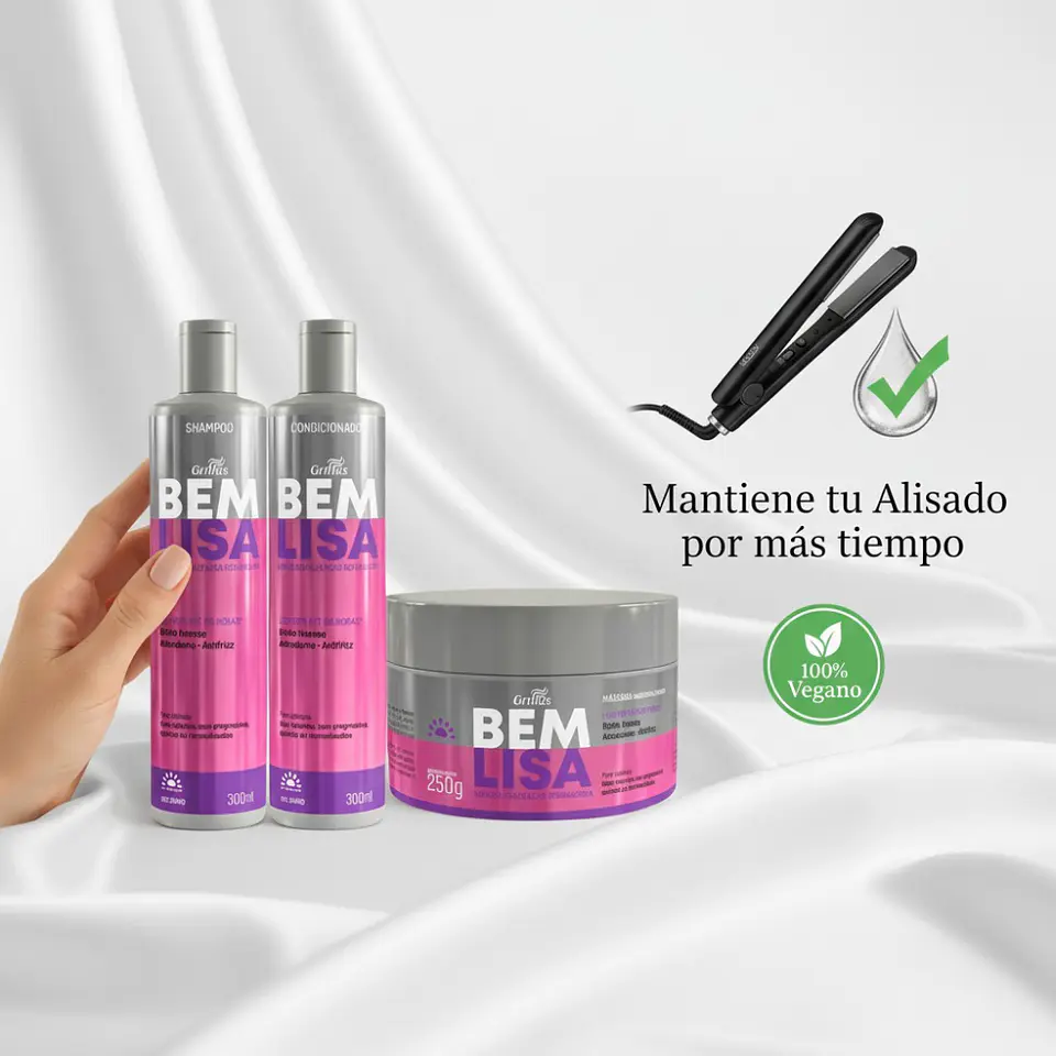 Kit Full Mantenimiento Tripack Griffus Bem Lisa 2