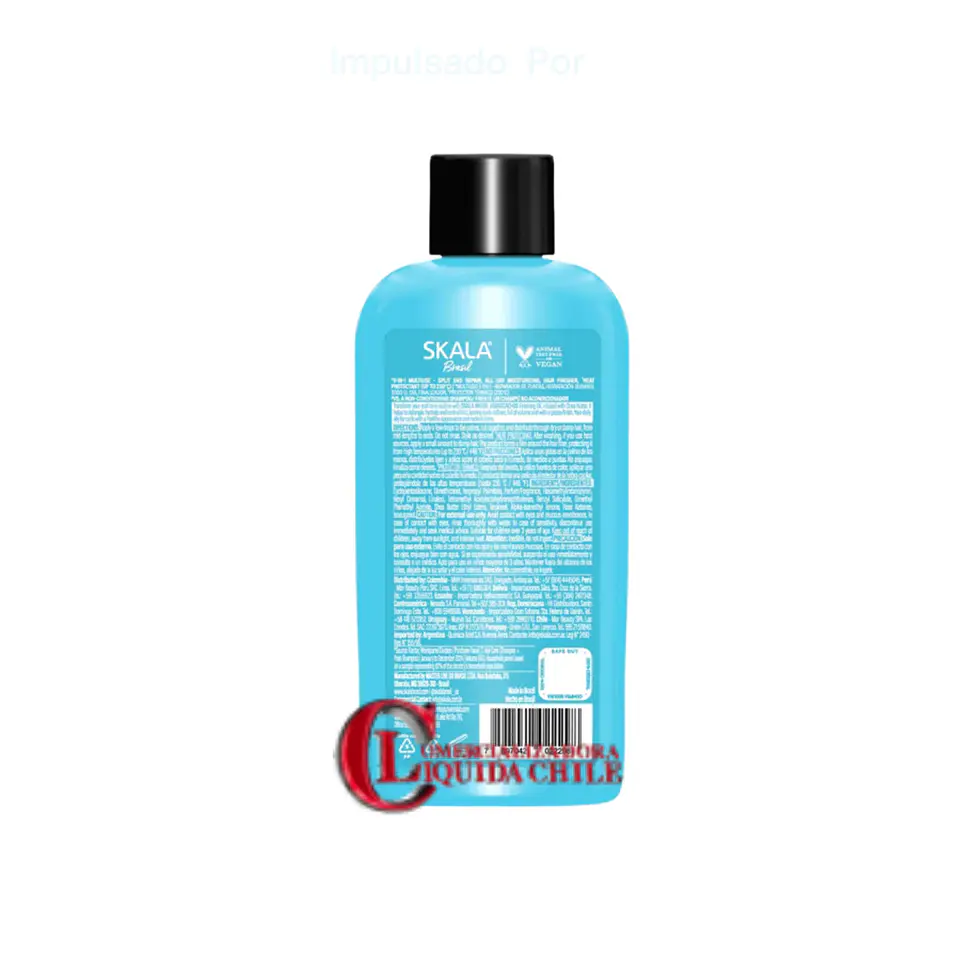 Aceite capilar 5 en 1 antifrizz Skala Mais Cachos, 72 horas, con protector térmico. 3