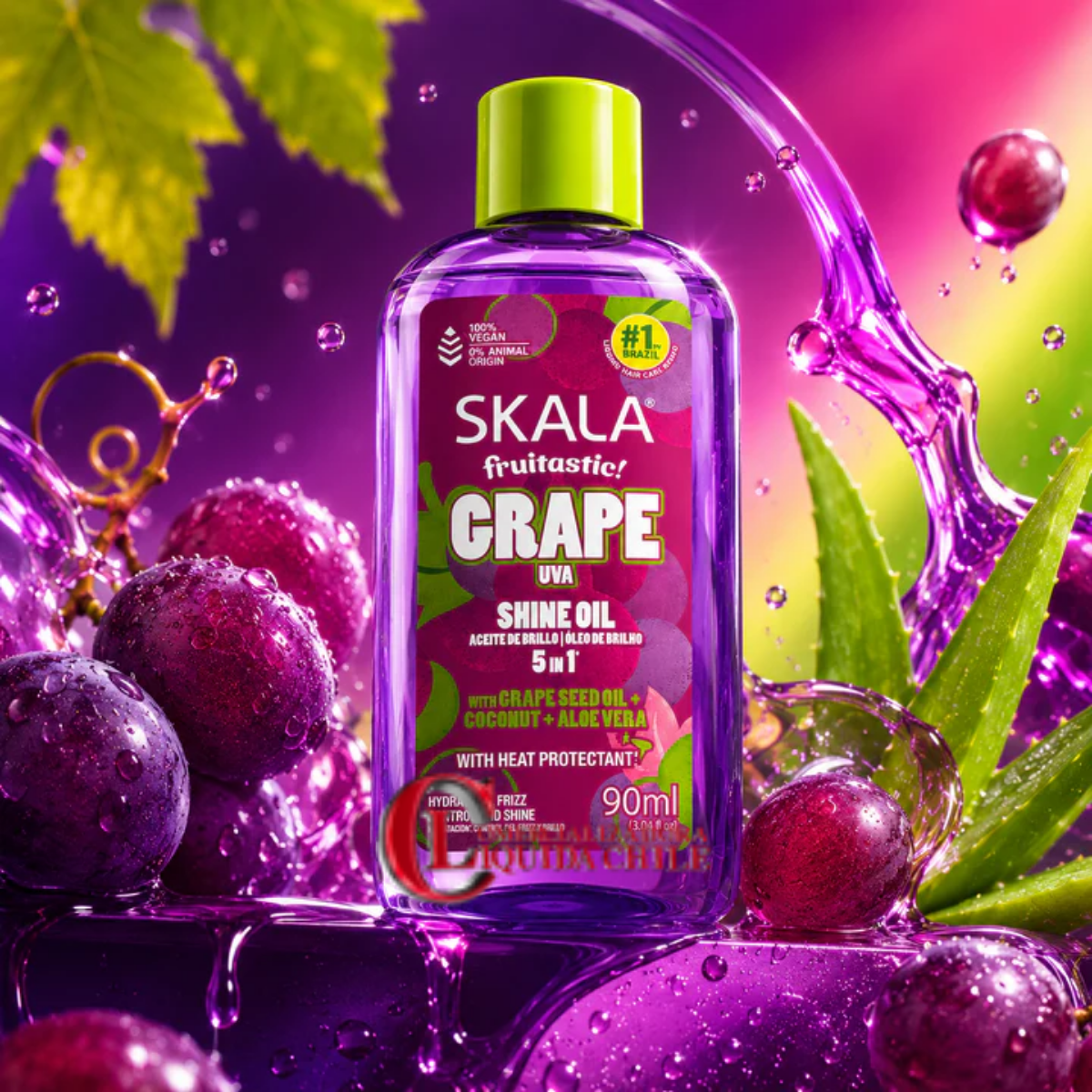 Aceite capilar Skala Uva Brillo Intenso. 5