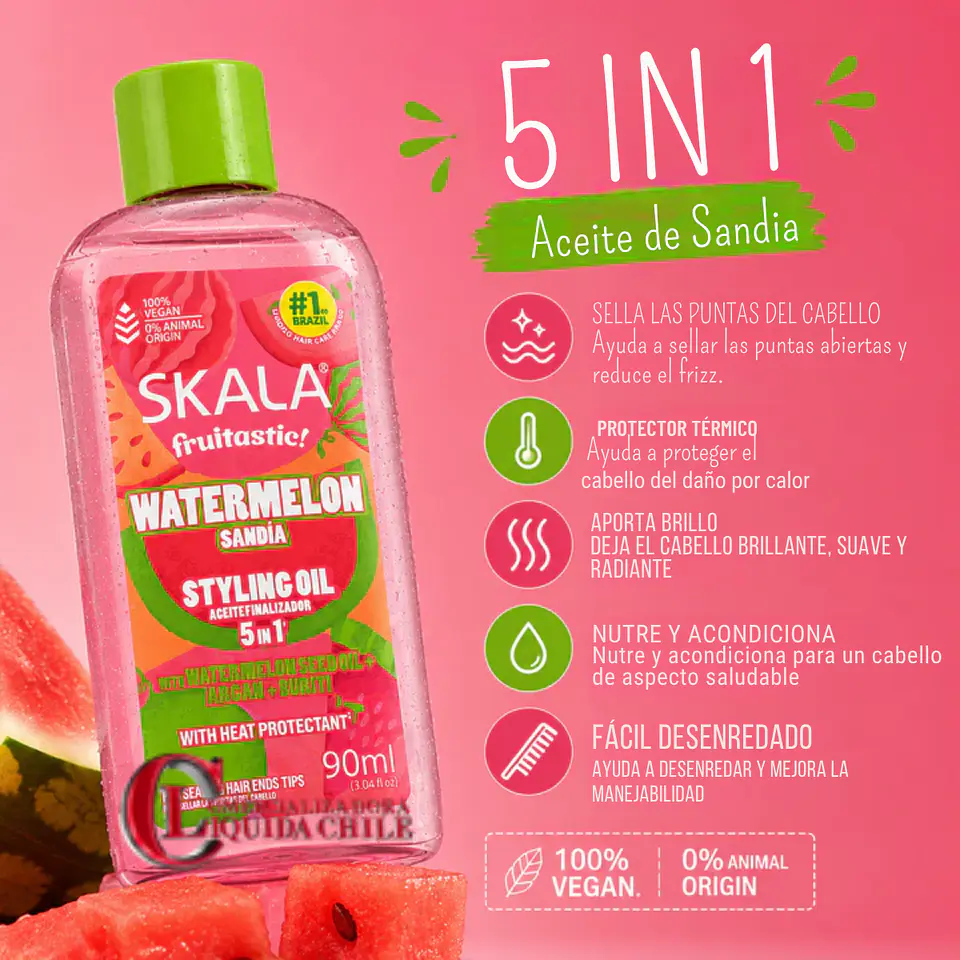 Aceite capilar Skala Watermelon Sandia 5