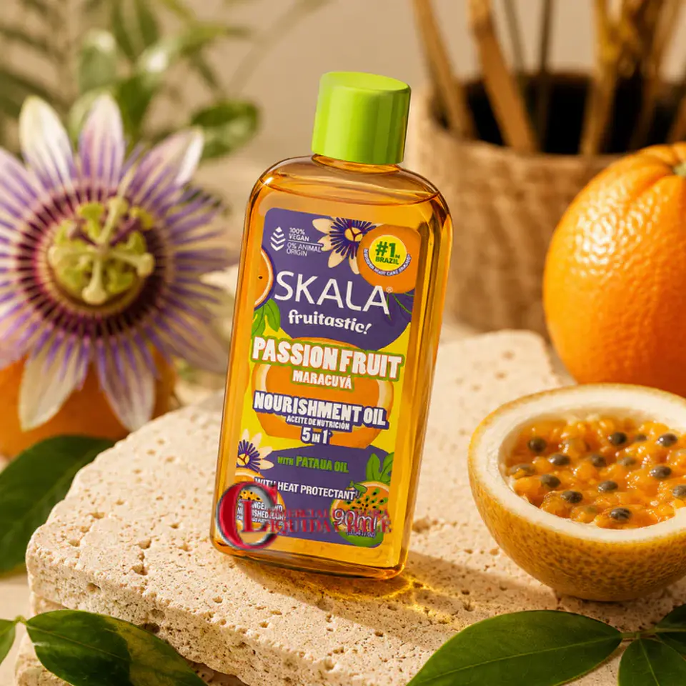 Aceite capilar nutritivo 5 en 1 de Skala con maracuyá 4