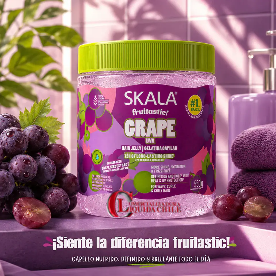 Gelatina capilar Skala  uva, brillo durante 72 horas 4