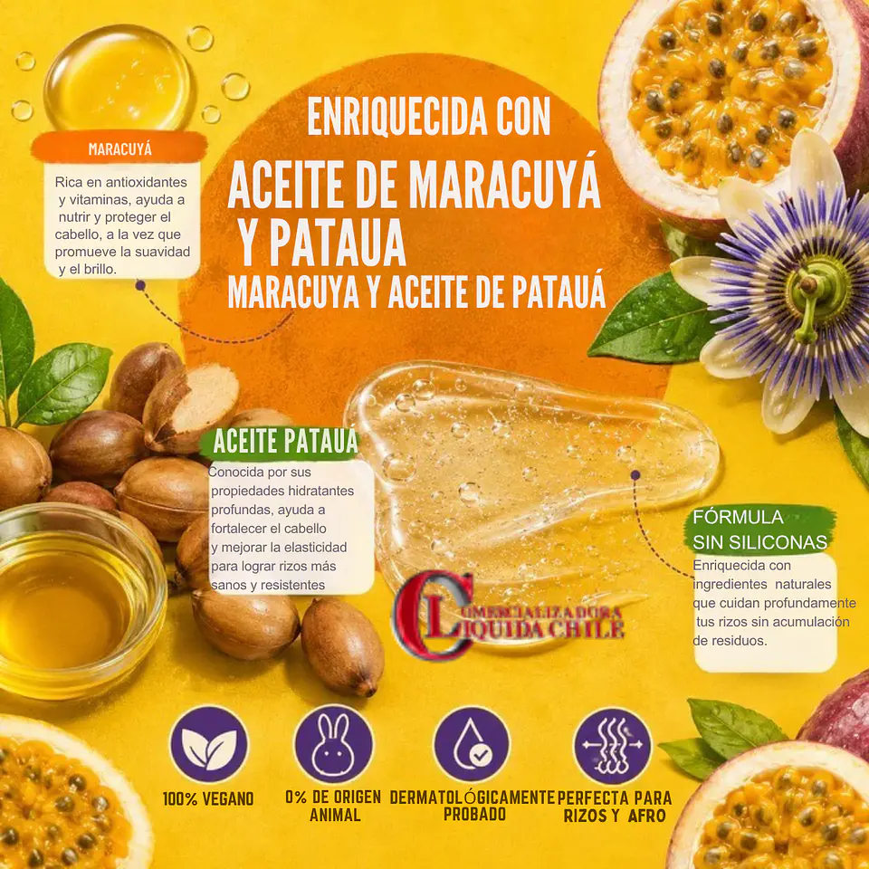 Gelatina capilar voluminizadora Skala Maracuja 7
