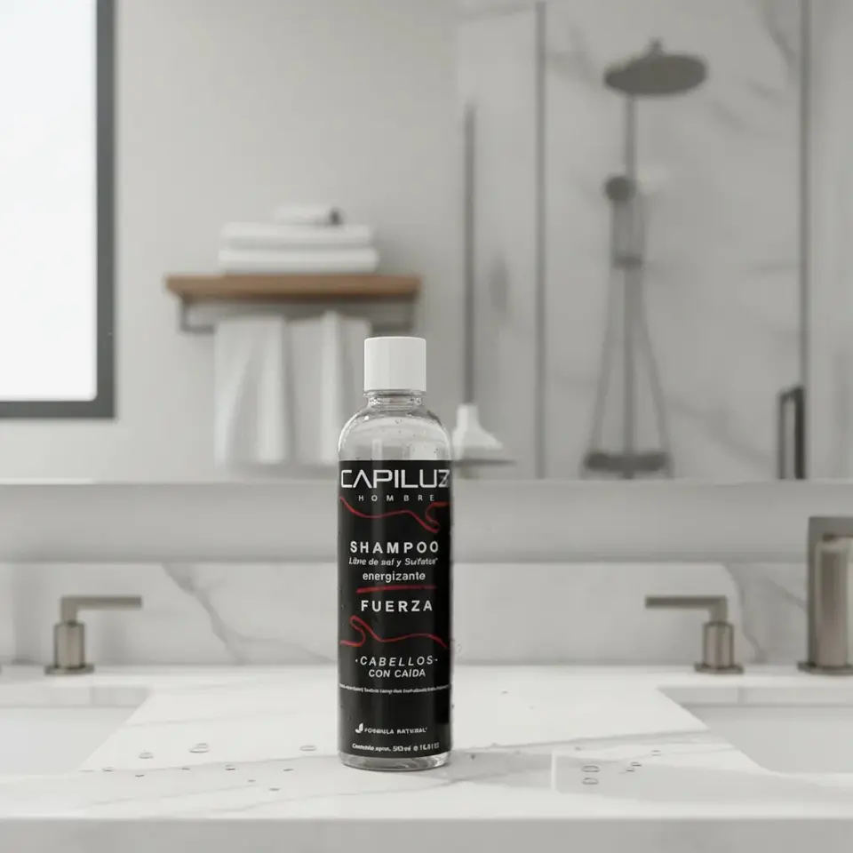 Shampoo Energizante Anti Caida Hombres 4