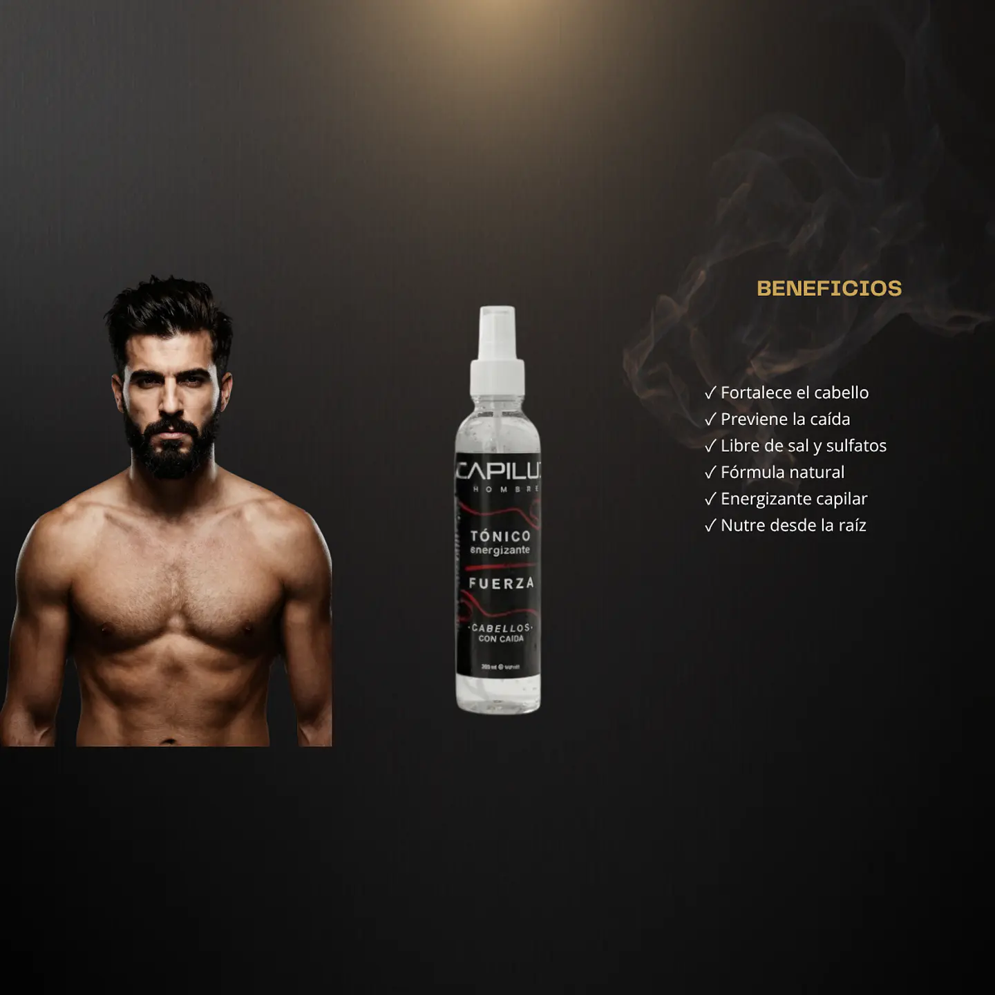 Tonico Capilar Energizante Para Hombre 2