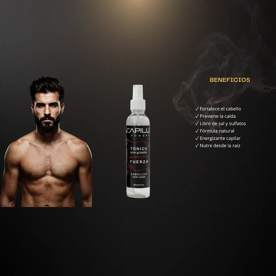 Tonico Capilar Energizante Para Hombre 2