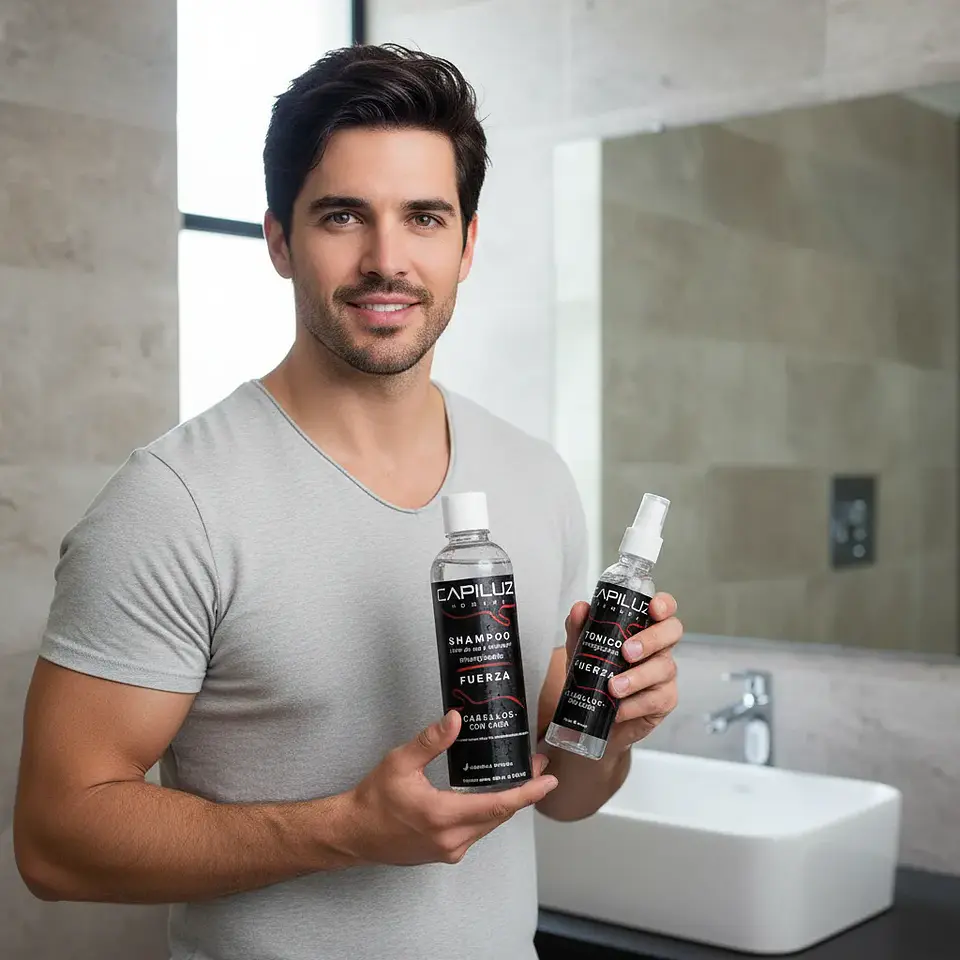 Tonico Capilar Energizante Para Hombre 5