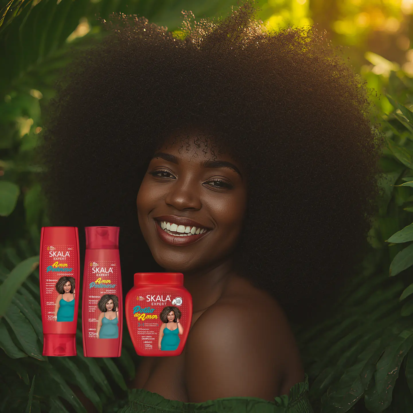 Tripack Shampoo/Acondicionador y Crema de peinar Potao de Amor 2