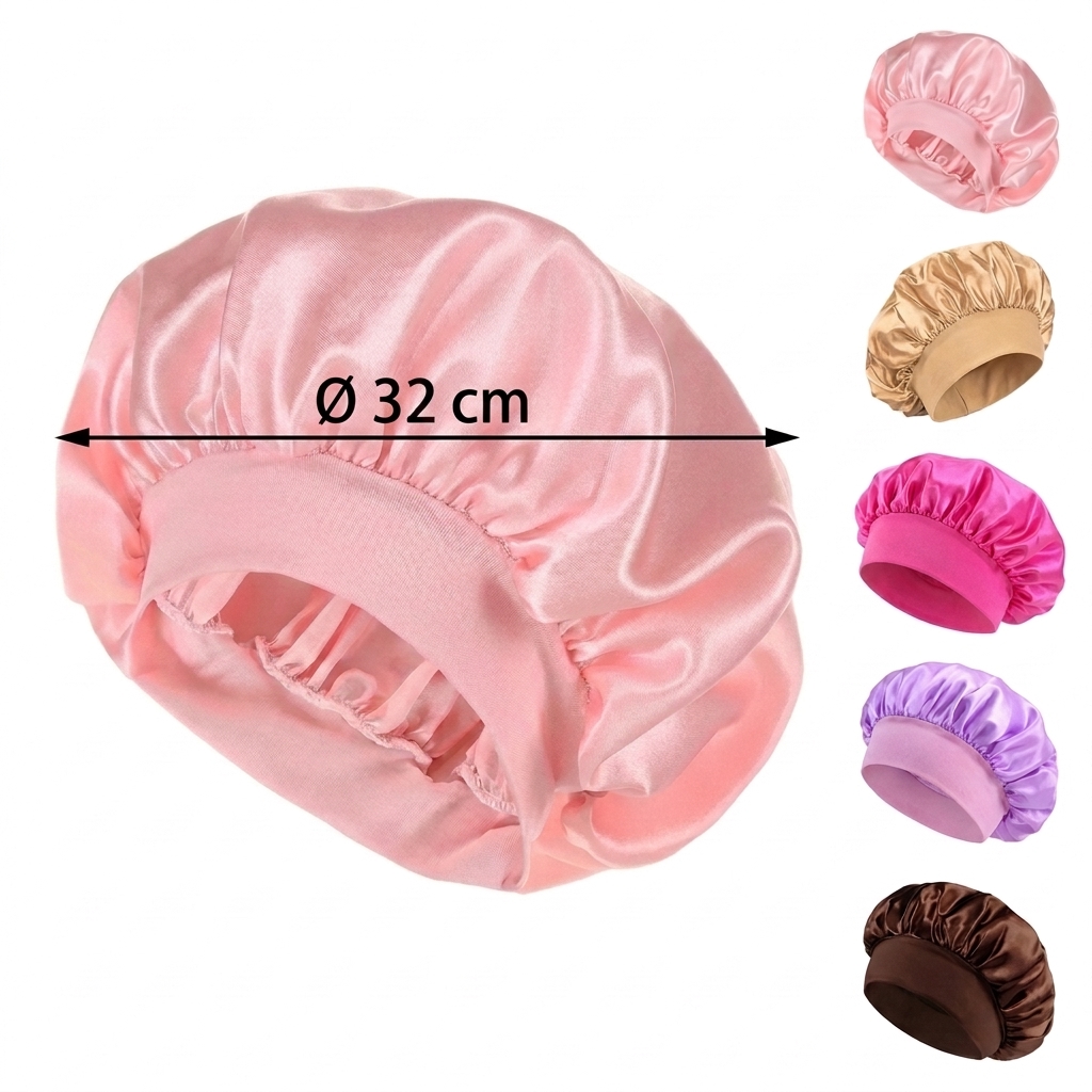 Gorro de Satin Clasico anti frizz 32cm