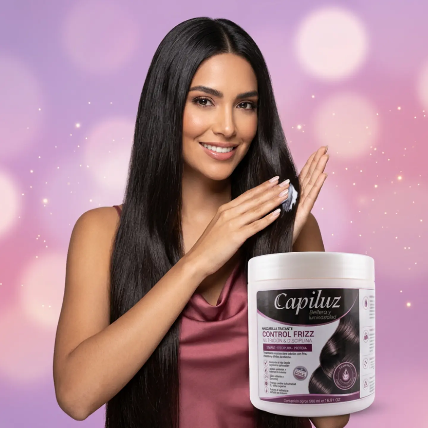 Mascarilla Tratante Control Frizz Nutrición y Disciplina. 3