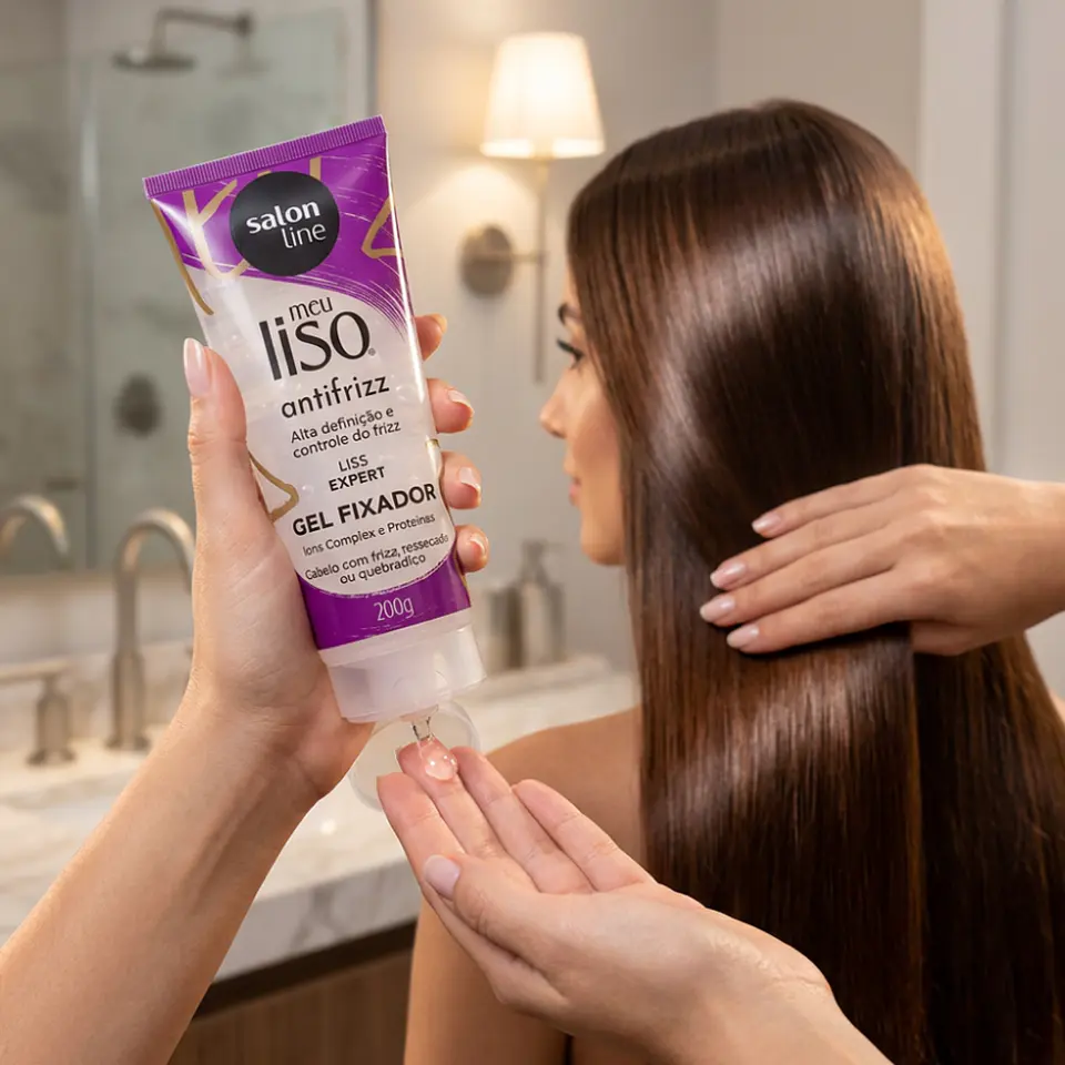 Gel Fijador Antifrizz Meu liso 4