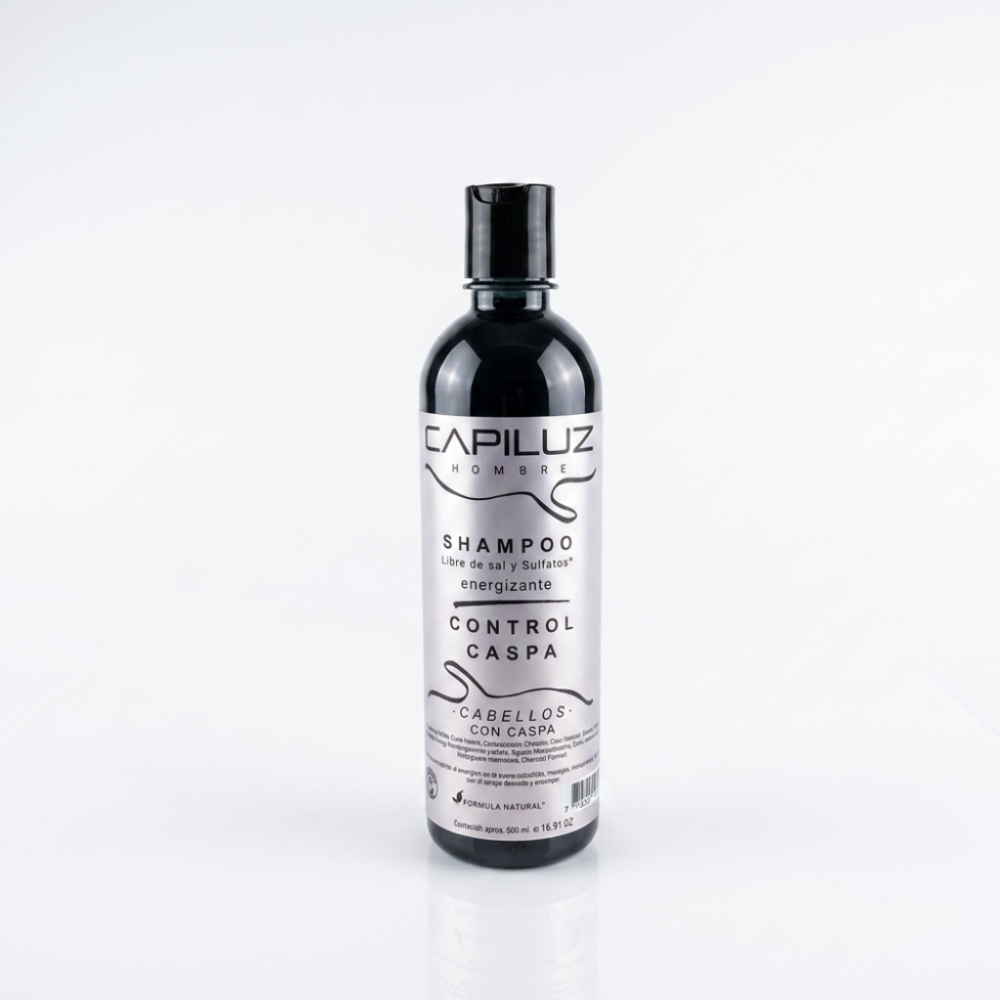 Shampoo Control Caspa Libre de Sal y Sulfatos