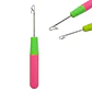 Aguja Crochet Para El Cabello/trenzas/extenciones/peinados - Miniatura 3