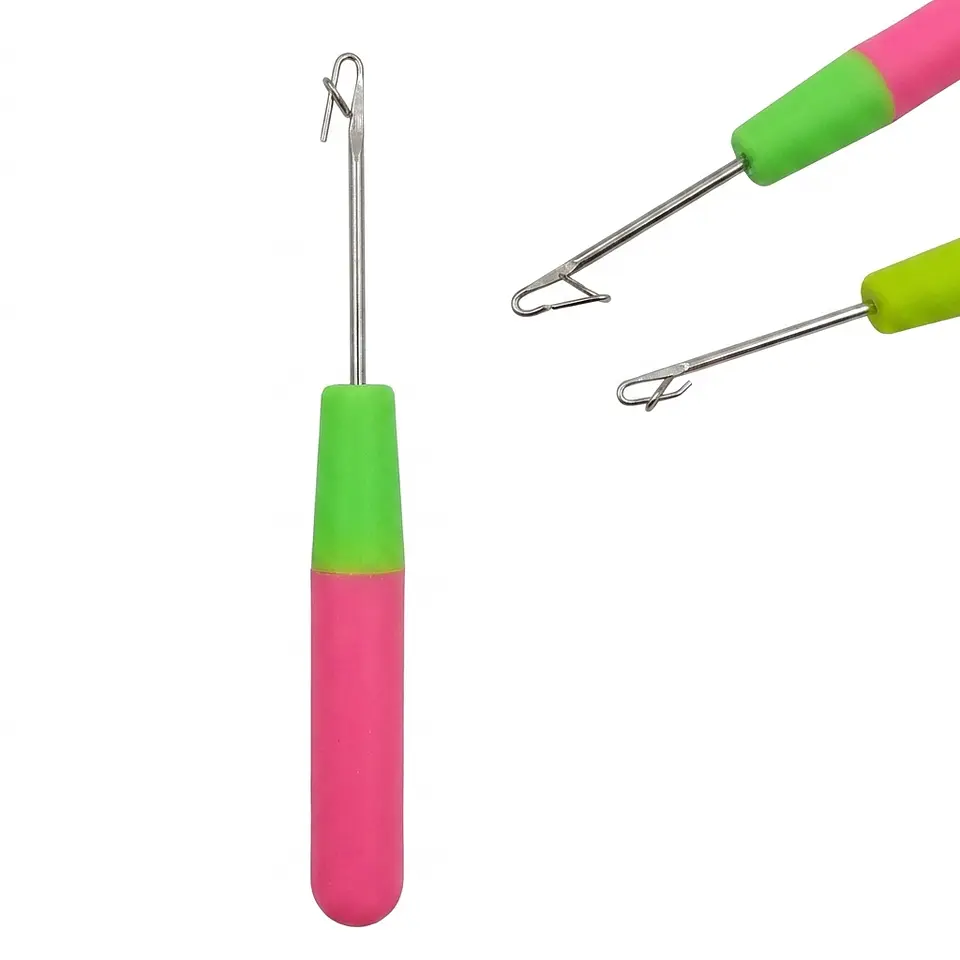 Aguja Crochet Para El Cabello/trenzas/extenciones/peinados 3