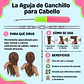 Aguja Crochet Para El Cabello/trenzas/extenciones/peinados - Miniatura 7
