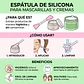 Paleta De Silicona Para Extraer Mascarilla / Cremas de peinar - Miniatura 7
