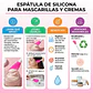 Paleta De Silicona Para extraer Cremas de Peinar o Máscaras 14cm - Miniatura 2