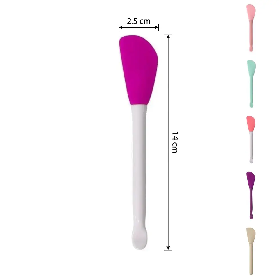 Paleta De Silicona Para extraer Cremas de Peinar o Máscaras 14cm 1