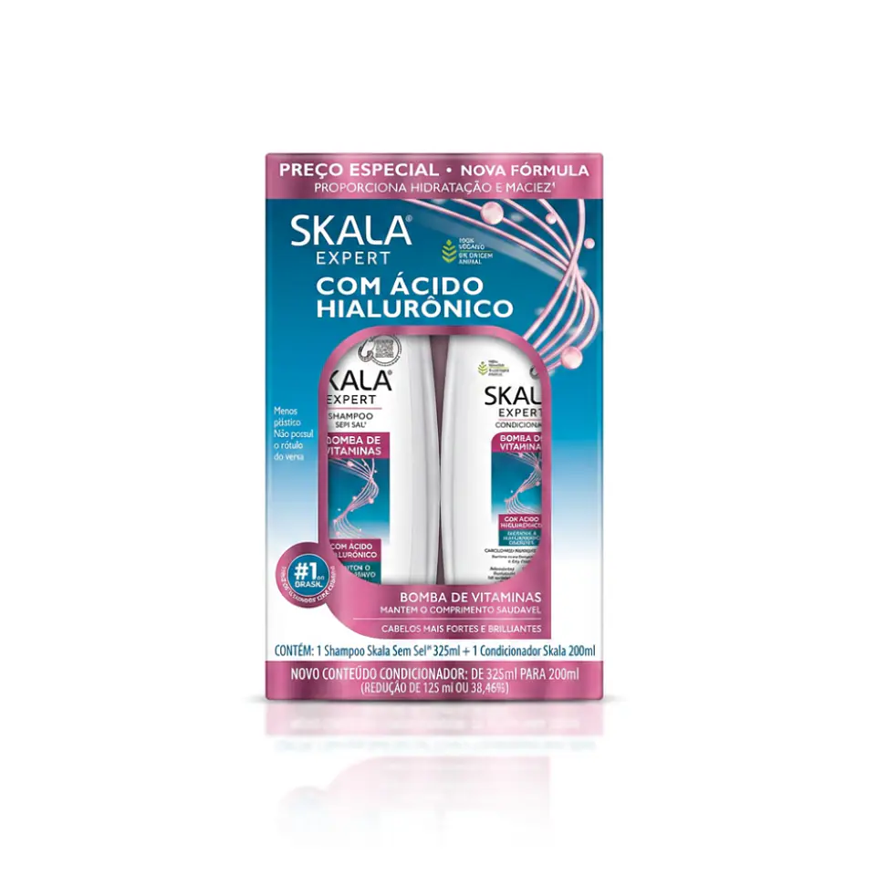 Kit Shampoo y Acondicionador Bomba de Vitaminas 1