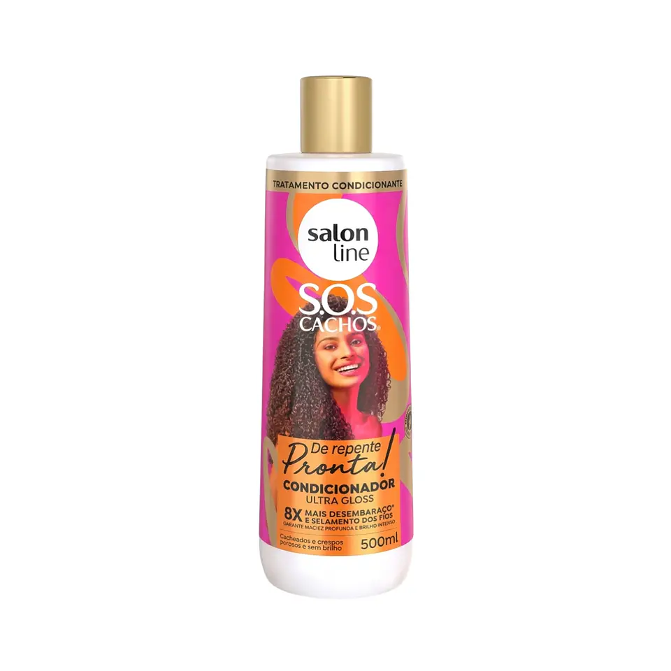 Kit Salón Line SOS Cachos Ultra Gloss | Definición y Brillo  4
