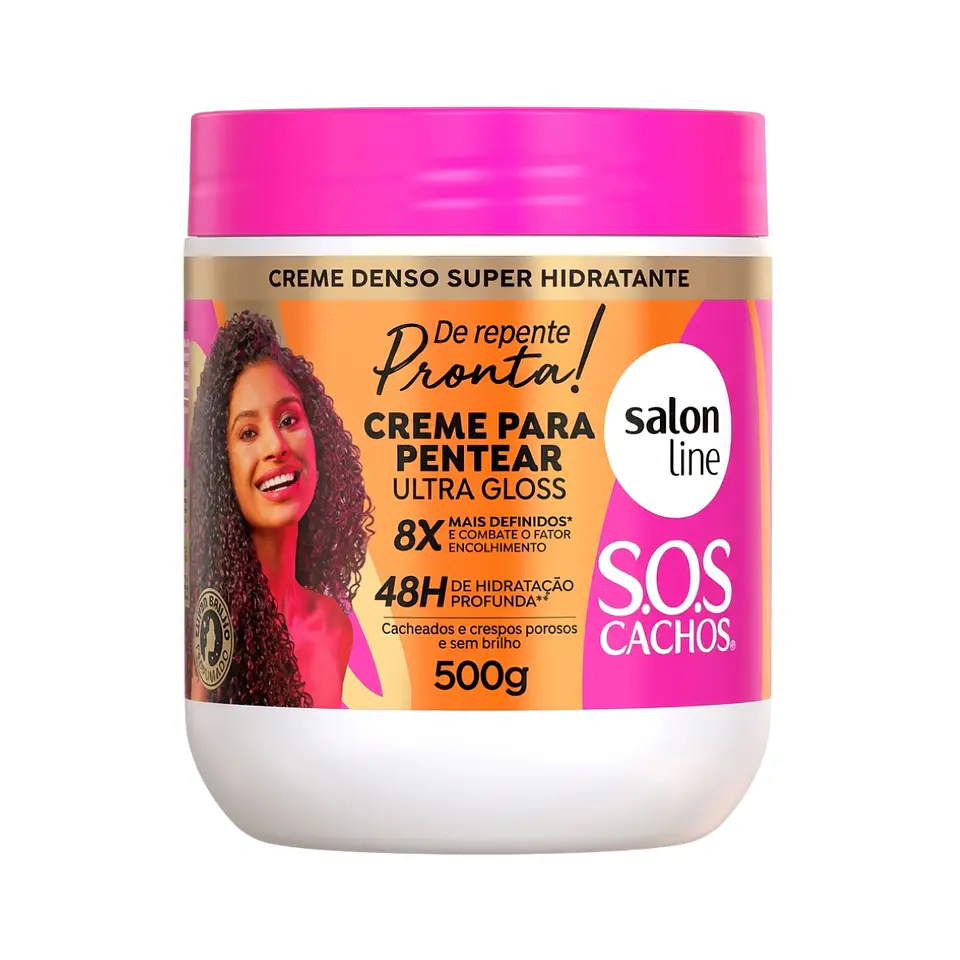 Kit Salón Line SOS Cachos Ultra Gloss | Definición y Brillo  7