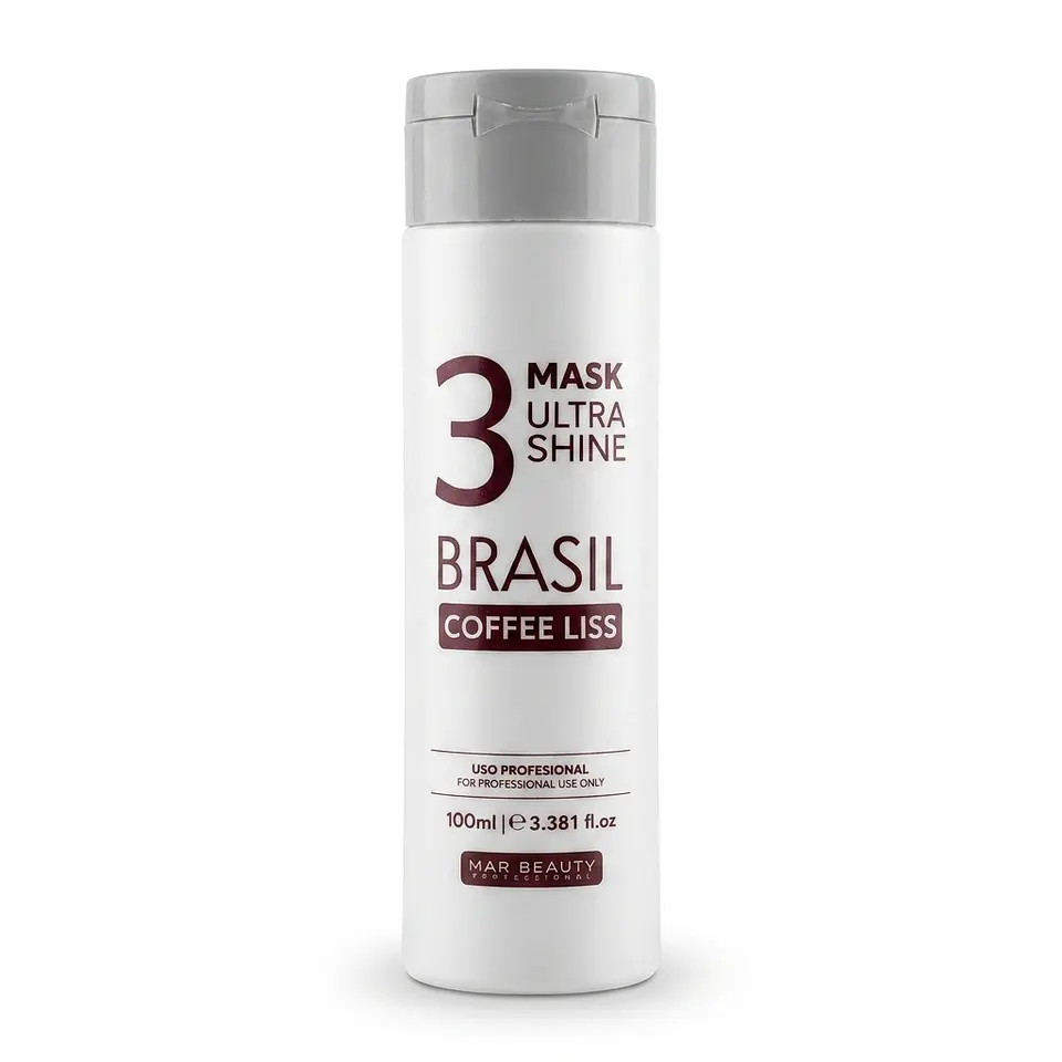Alisado progresivo y termoactivo Brasil Coffe Liss 3 Pasos 100ml  5