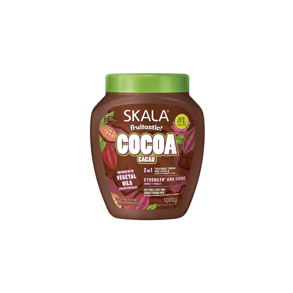 Mascara de Tratamiento Capilar 2 en 1 Cocoa 1