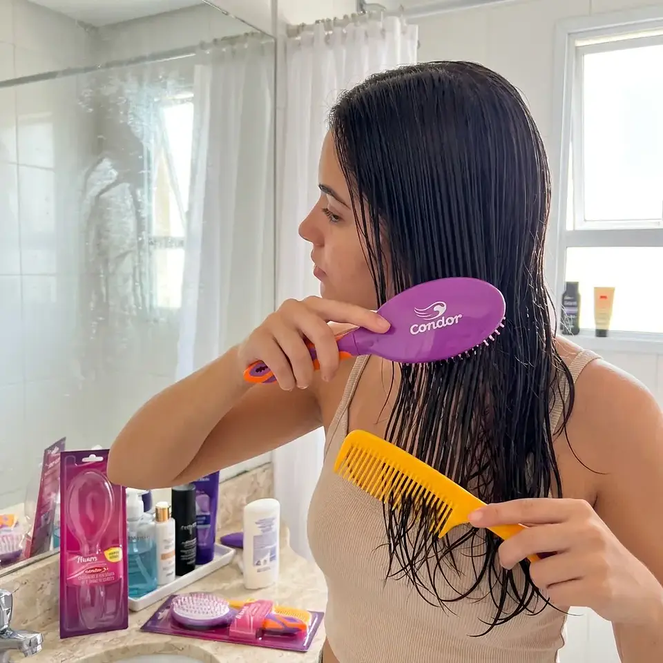 Cepillo Fluors Desendredante para cabello Mojado 2