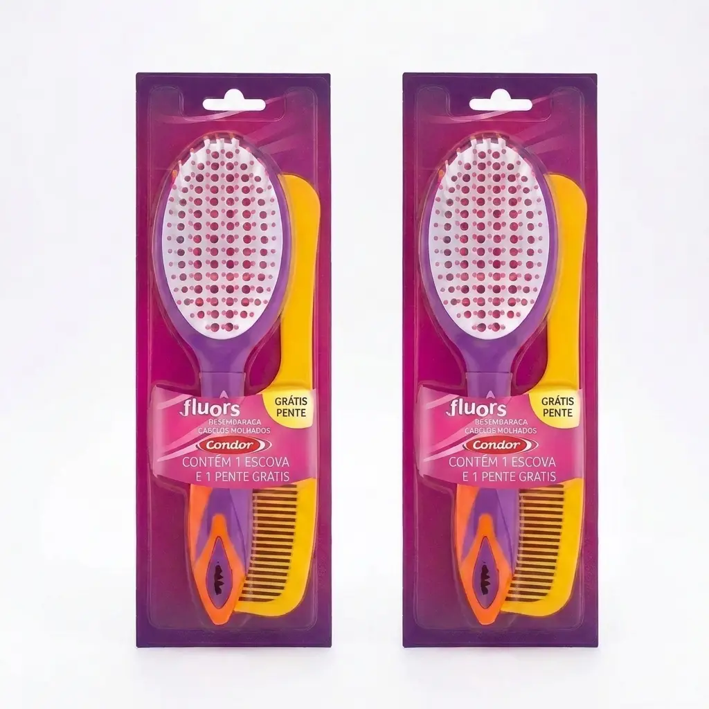 Cepillo Fluors Desendredante para cabello Mojado