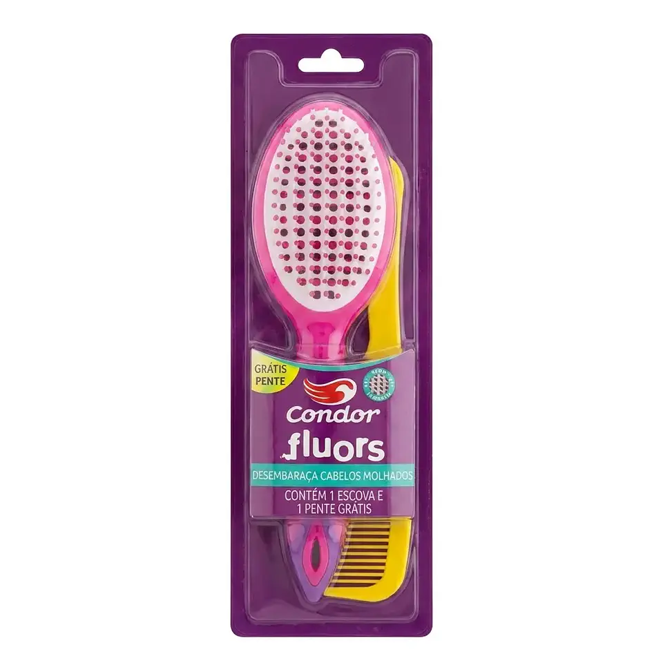 Cepillo Fluors Desendredante para cabello Mojado 3