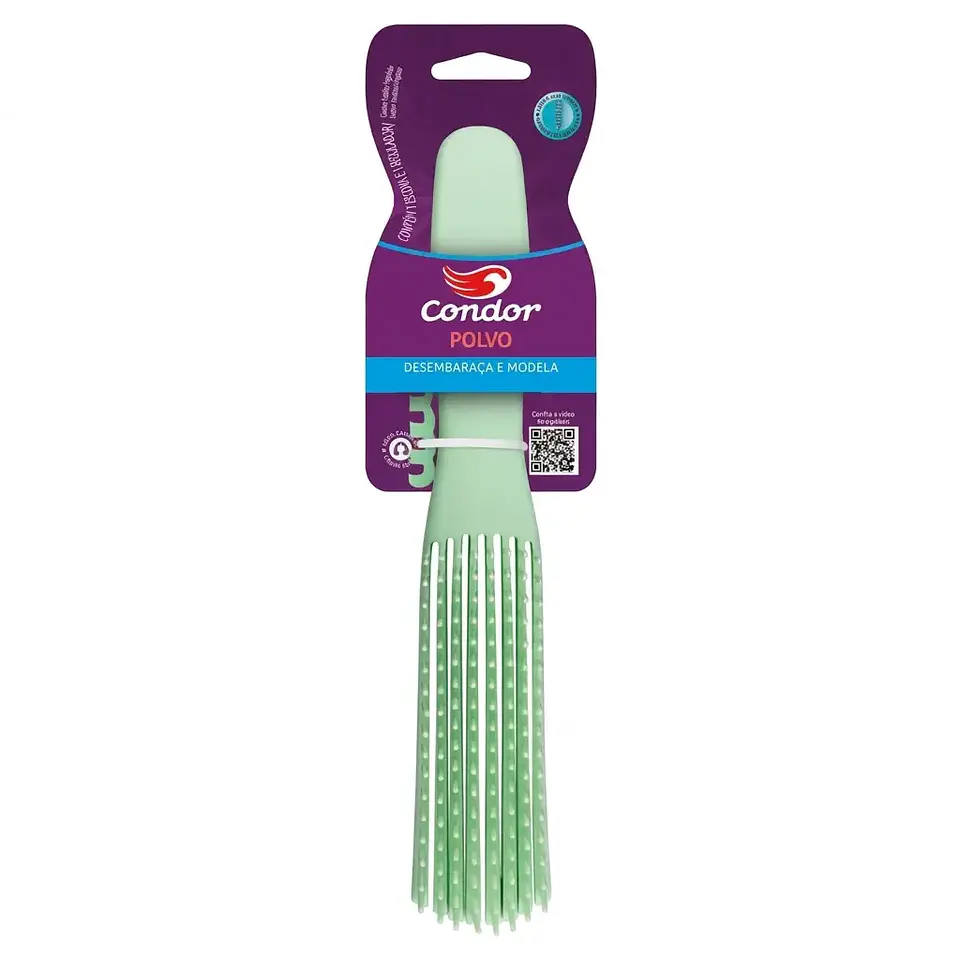 Cepillo Para Cabello Crespo,Rizado e Ondulado Tipo  Pulpo  Condor 5