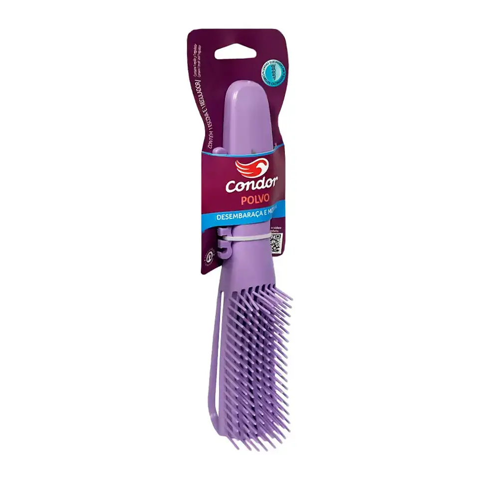 Cepillo Para Cabello Crespo,Rizado e Ondulado Tipo  Pulpo  Condor 6