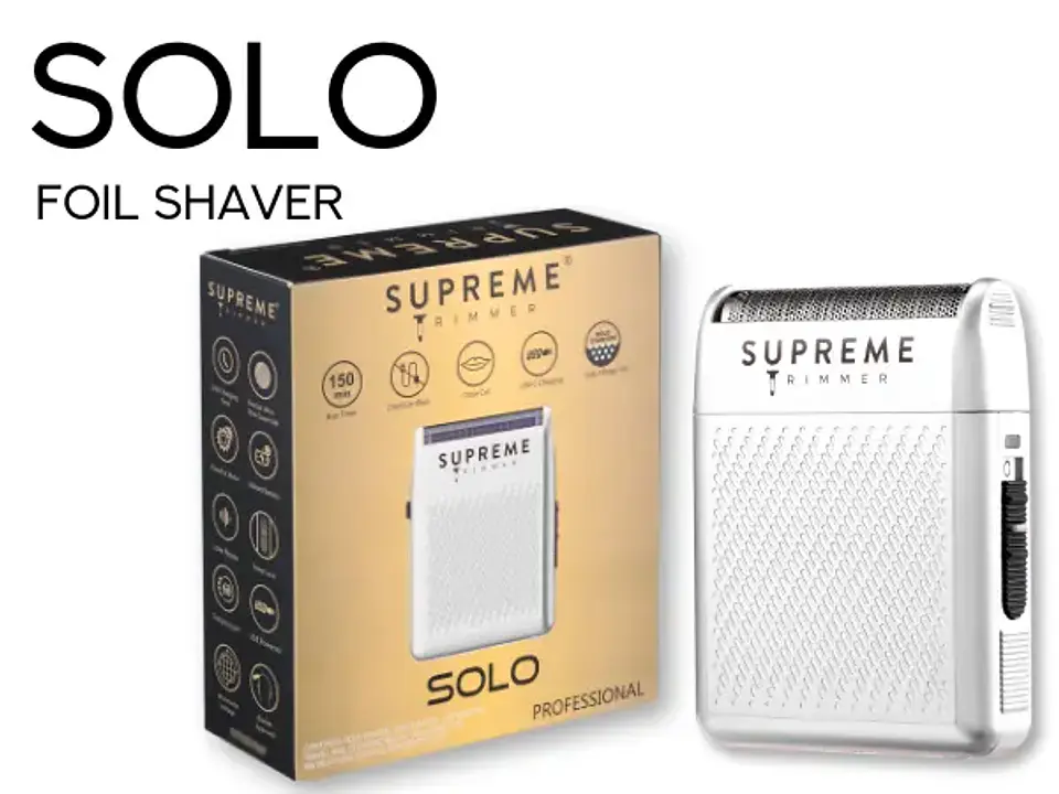 Afeitadora Shaver Supreme Trimmer Solo +  Clipper oil  12