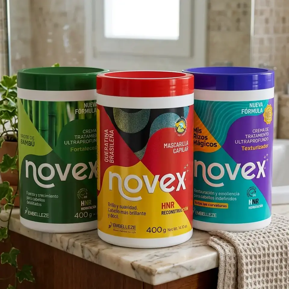 Kit Recuperación y Rizos Novex: Nutre, Define y Fortalece 3